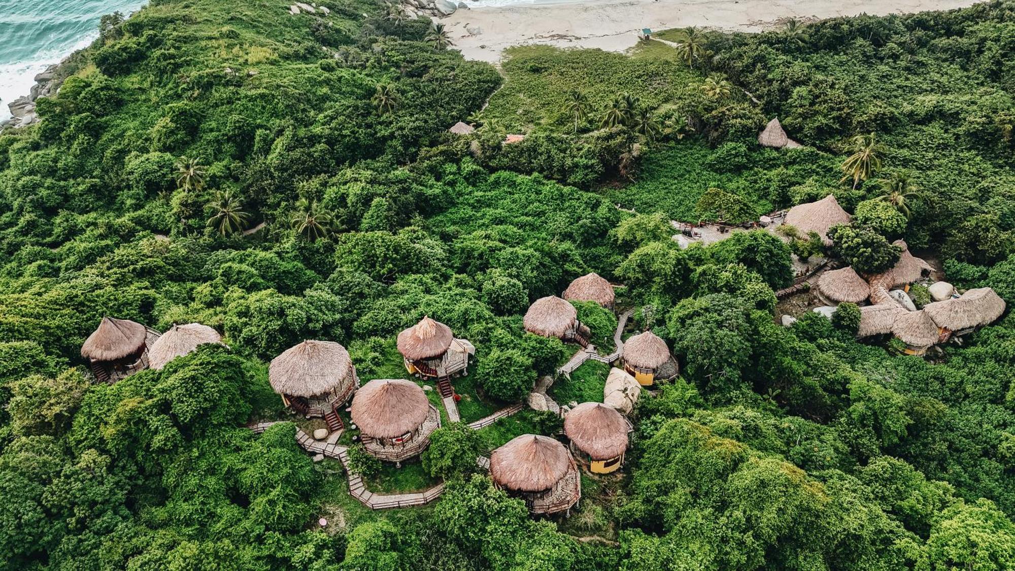 Ecohabs Tequendama - Parque Tayrona 호텔 엘 자이노 외부 사진